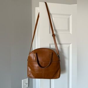 JOYN leather purse half moon crossbody bag